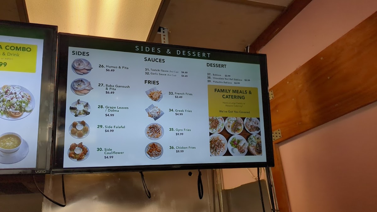 The Golden Olive Menu - Image 4